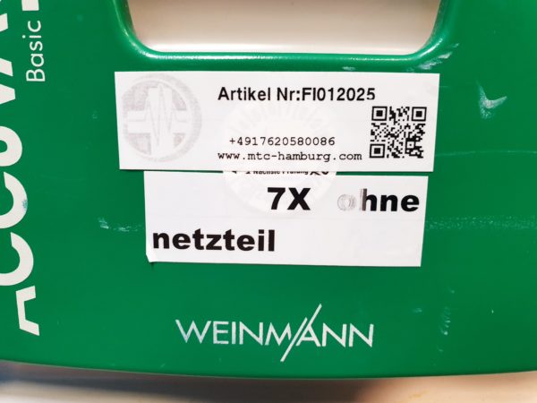 Weinmann ACCUVAC Basic  Ohne Netzteil – Bild 4
