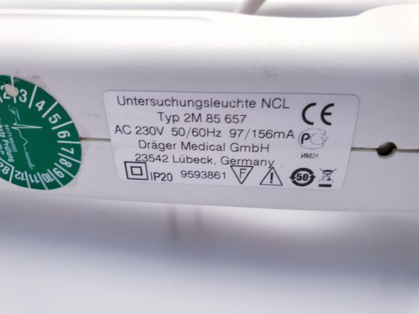 Dräger NCL  NCL 2M 85 657Untersuchungsleuchte Lampe – Bild 8