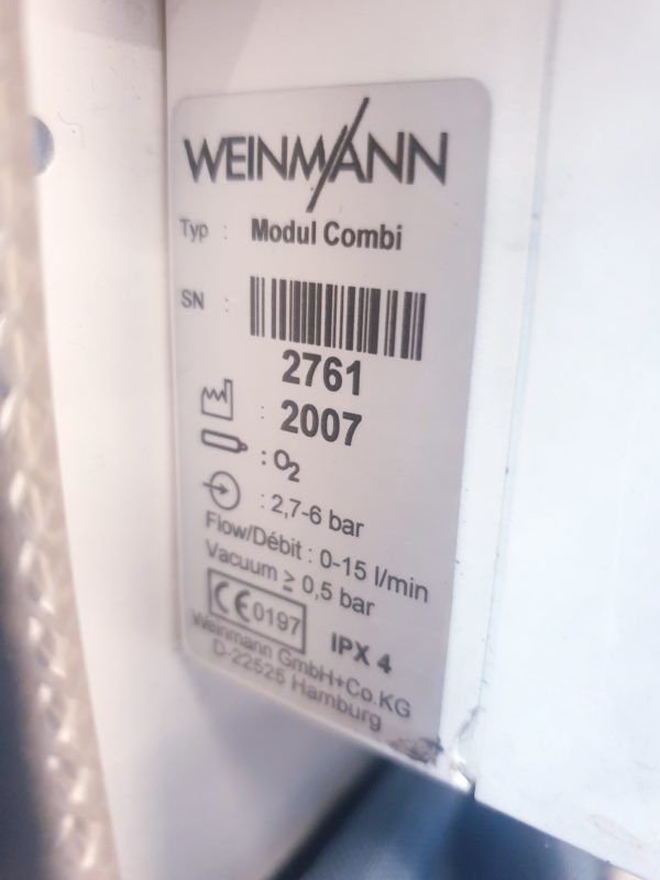 Weinmann Standard a Modul Combi medumat Notfallbeatmungsgerät – Bild 9