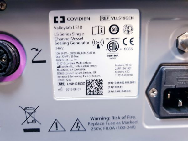 Valleylab LigaSure LS10  LS 10 Gefässversiegelungsgenerator – Bild 8