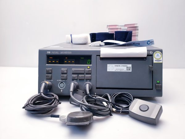 Corometrics 116 Fetal Monitor - CTG mit Aufnehmer – Bild 3