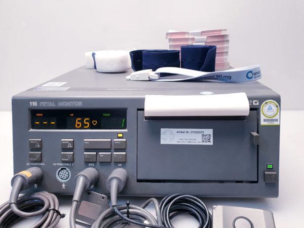 Corometrics 116 Fetal Monitor - CTG mit Aufnehmer – Bild 4