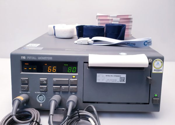 Corometrics 116 Fetal Monitor - CTG mit Aufnehmer – Bild 9