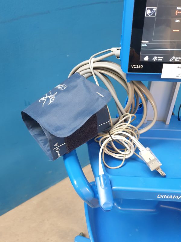 GE Carescape VC150 SpO2 + NiBp Vitaldatenmonitor mit Gerätewagen – Bild 5