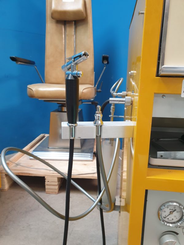 Atmos Practica 3 HNO Einheit + Instrumentenschrank, Mikroskop - Patientestuhl – Bild 13