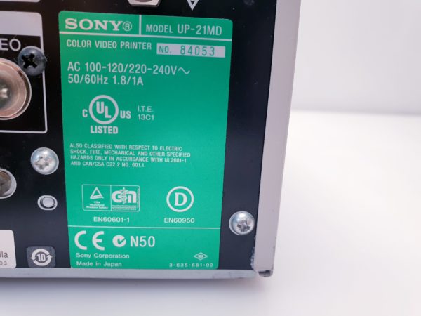 Sony UP-21MD Color Video Printer – Bild 8