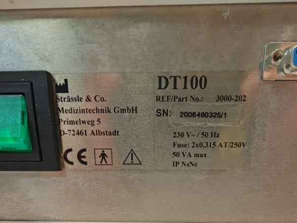 Strässle DT 100 - DT100  Elektroden-Sauganlage – Bild 6
