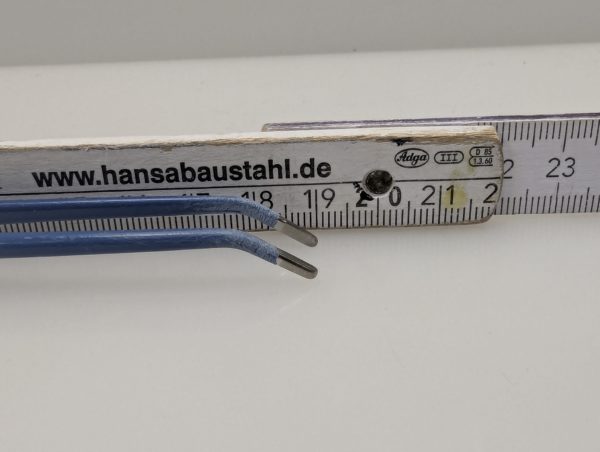Erbe 20195-007 Bipolare Pinzette Classic abgewinkelt – Bild 2