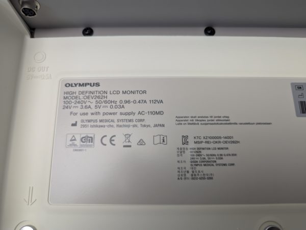 Olympus OEV262H 26 HD LCD Endoskopie Monitor – Bild 15