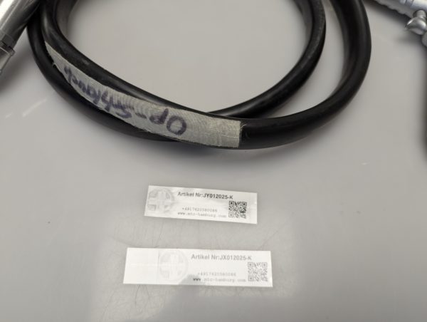 Synthes Dräger - Luftdruckschlauch + Bohrer – Bild 3