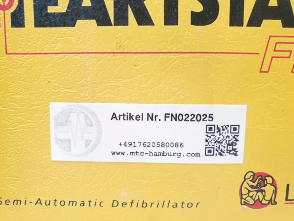Laerdal heartstart fr2 semi automatic Defibrillator mit Batterie – Bild 2