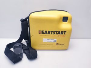 Laerdal heartstart fr2 semi automatic Defibrillator mit Batterie