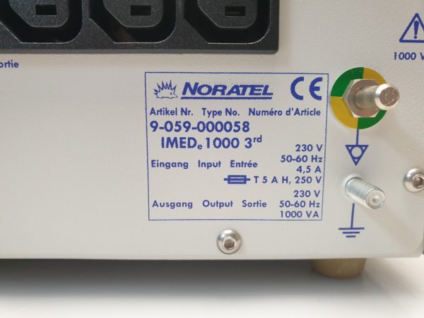 Noratel Imed  Trenntrafo 1000VA – Bild 7
