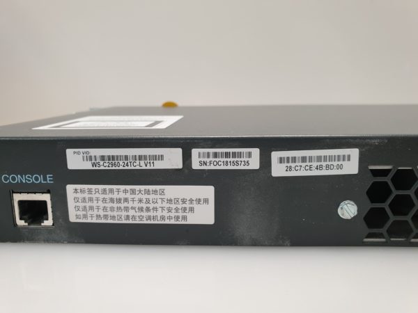 Cisco Catalyst 2960 SERIES Cisco WS-C2960-24TC – Bild 8