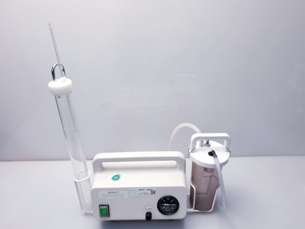Medap Heraeus Drainagesauger Absaugpumpe Chirurgischer Sauger P 4020 mit behälter – Bild 3