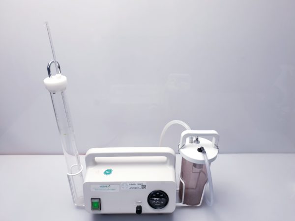 Medap Heraeus Drainagesauger Absaugpumpe Chirurgischer Sauger P 4020 mit behälter – Bild 4