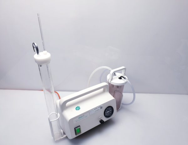 Medap Heraeus Drainagesauger Absaugpumpe Chirurgischer Sauger P 4020 mit behälter – Bild 5