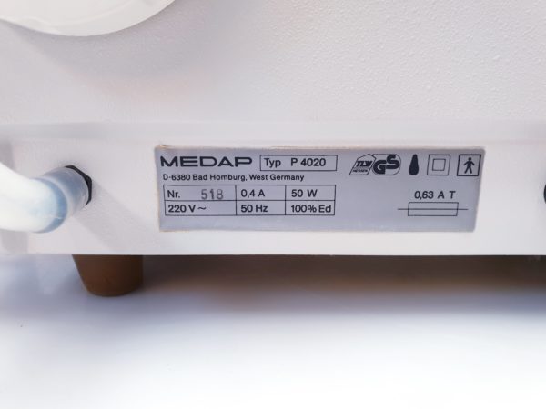 Medap Heraeus Drainagesauger Absaugpumpe Chirurgischer Sauger P 4020 mit behälter – Bild 11