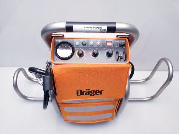 Dräger - Drager Oxylog 1000 Beatmungsgerät - Notfallbeatmungsgerät – Bild 7