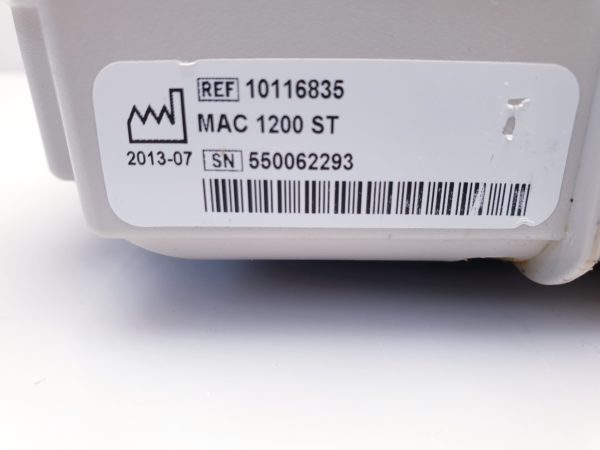 GE MAC 1200 ST EKG + KISS Sauger Ohne Pumpe – Bild 9
