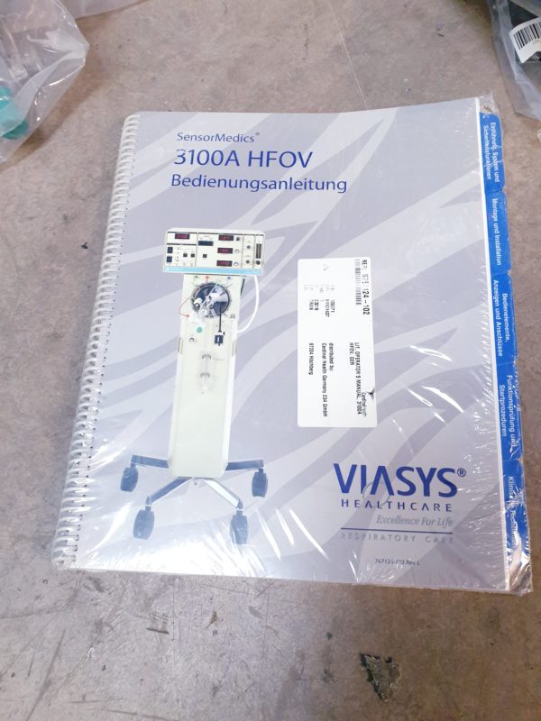 VIASYS Carefusion SensorMedics 3100A 3100 A  Ventilator mit Zubehör – Bild 7