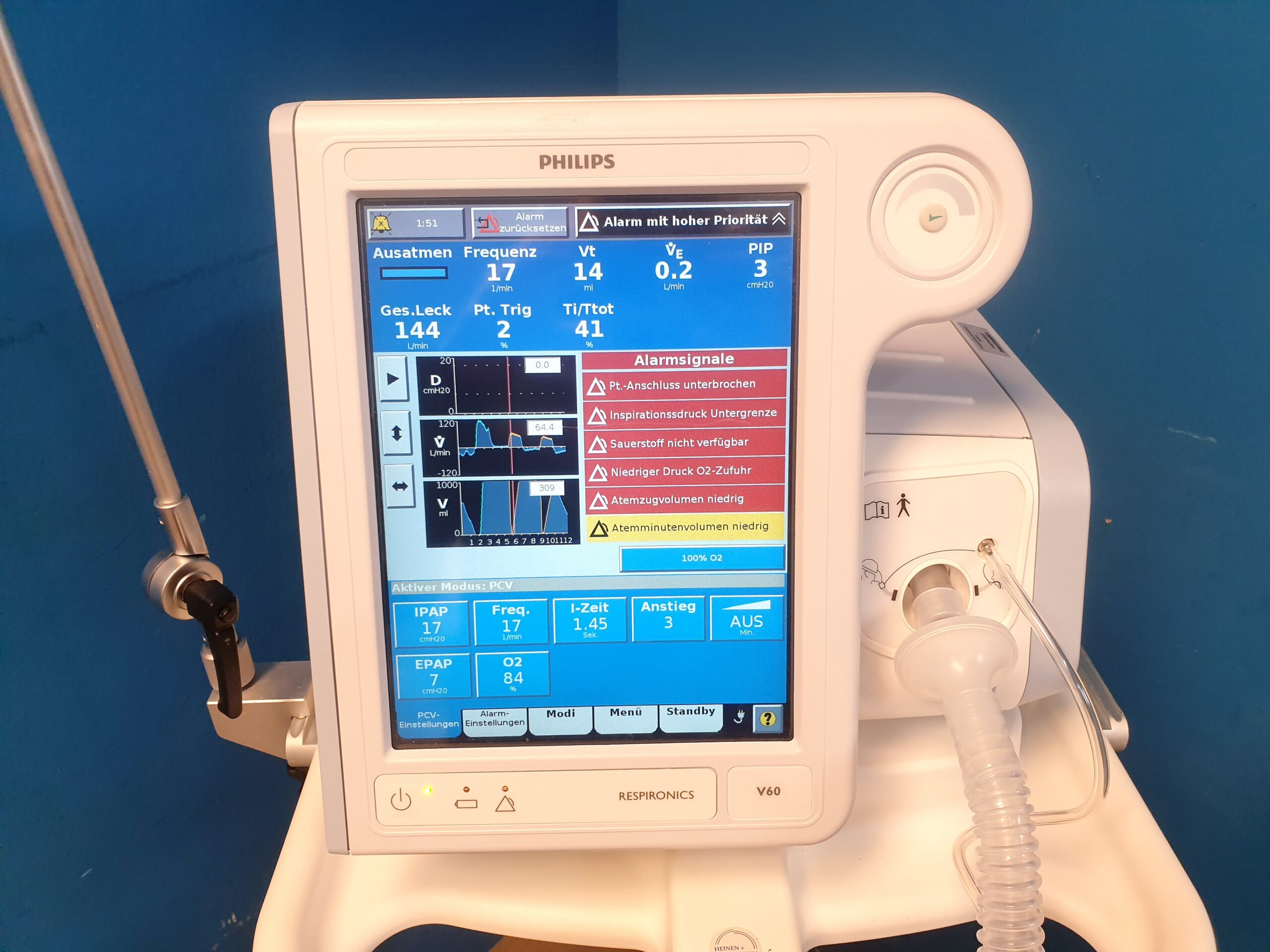 Philips Respironics V60 - V 60 Beatmungsgerät – Bild 19