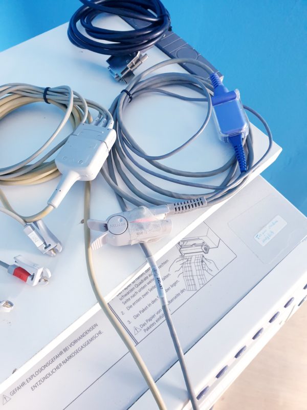 GE Corometrics 250 Series Fetal Mutter Monitor mit Zubehör – Bild 15