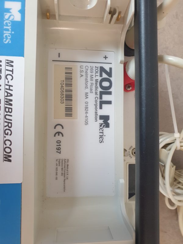 ZOLL M-Series biphasischer Defibrillator, inkl. Pacemaker, EKG, Drucker, Analyse, Akku – Bild 5