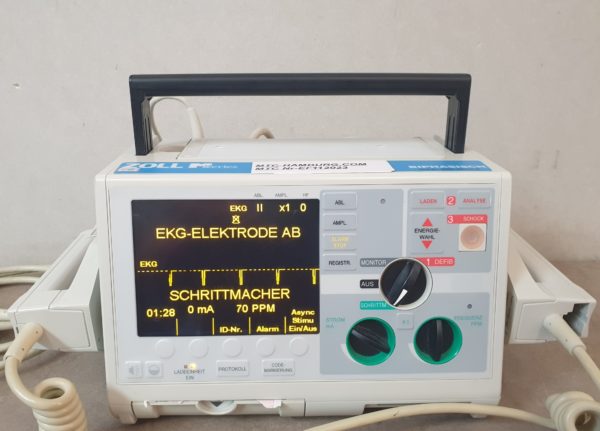 ZOLL M-Series biphasischer Defibrillator, inkl. Pacemaker, EKG, Drucker, Analyse, Akku – Bild 8