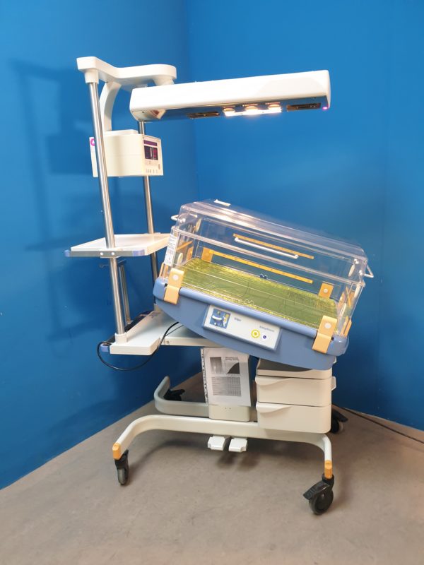 Drager Dräger  Baybtherm Wärmebettchen + Babytherm 8010 Strahler – Bild 8