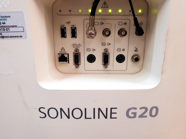Siemens SONOLINE G20 SLC. 3.5 Konvex, 7.5 Linear – Bild 14