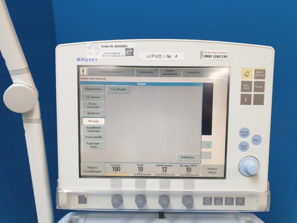 Maquet Servo-i Servo i Beatmungsgerät – Bild 22