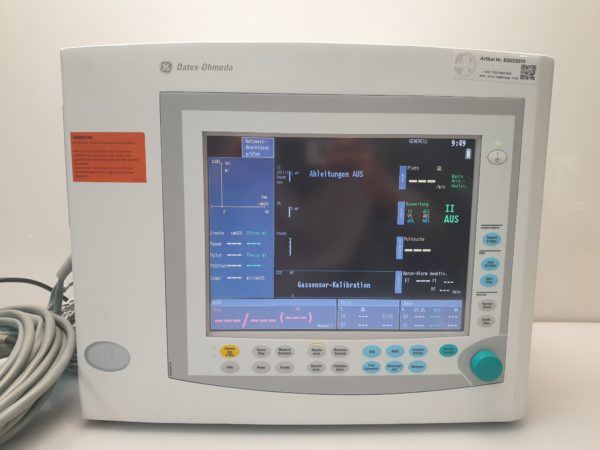 GE Datex-Ohmeda N-MRI2-01 Anesthesie MRI Patient Monitor – Bild 2