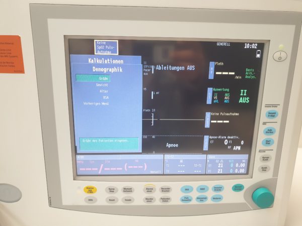 GE Datex-Ohmeda N-MRI2-01 Anesthesie MRI Patient Monitor – Bild 18