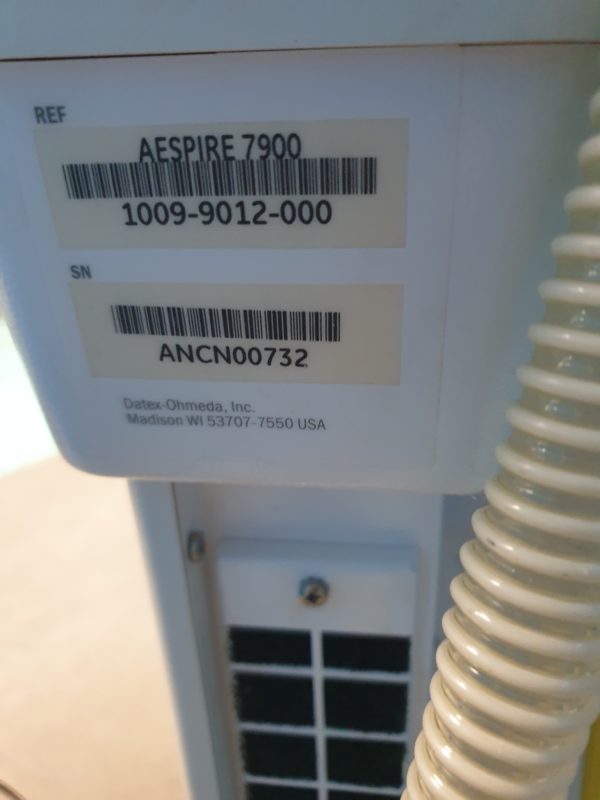 DATEX-OHMEDA Aespire S5 7900 - Narkosegerät  - Anesthesie – Bild 14