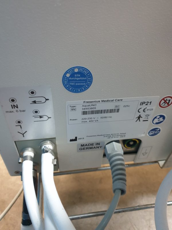 Fresenius AquaUno Osmose Umkehrosmose mit Vorfilter - Fahrbar – Bild 13