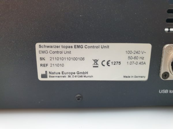 Schwarzer Topas neurology EMG Control Unit  211010 – Bild 9