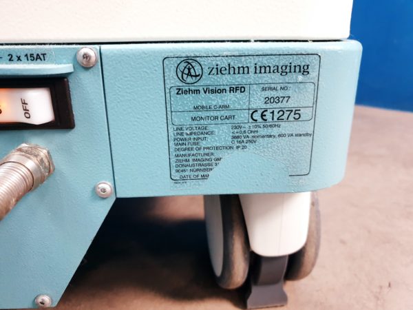 Ziehm Vision RFD - Flachdetektor - C arm - Mobiles Röntgen - Defekt – Bild 12