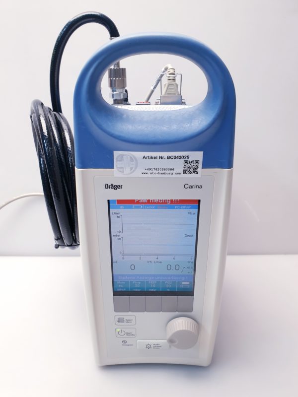 Dräger Draeger Carina Beatmungsgerät – Bild 12