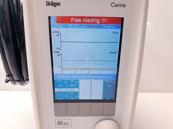 Dräger Draeger Carina Beatmungsgerät – Bild 20