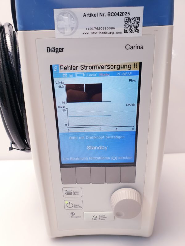 Dräger Draeger Carina Beatmungsgerät – Bild 25