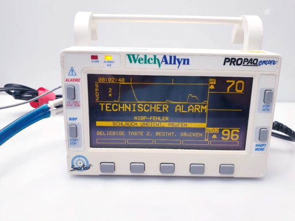 Welch Allyn propaq Encore 202EL Multi Parameter Patient Monitor EKG - SpO2 und NIBp – Bild 20