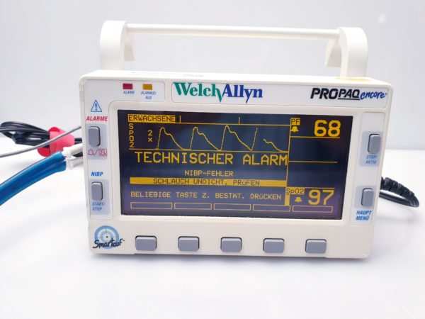 Welch Allyn propaq Encore 202EL Multi Parameter Patient Monitor EKG - SpO2 und NIBp – Bild 21