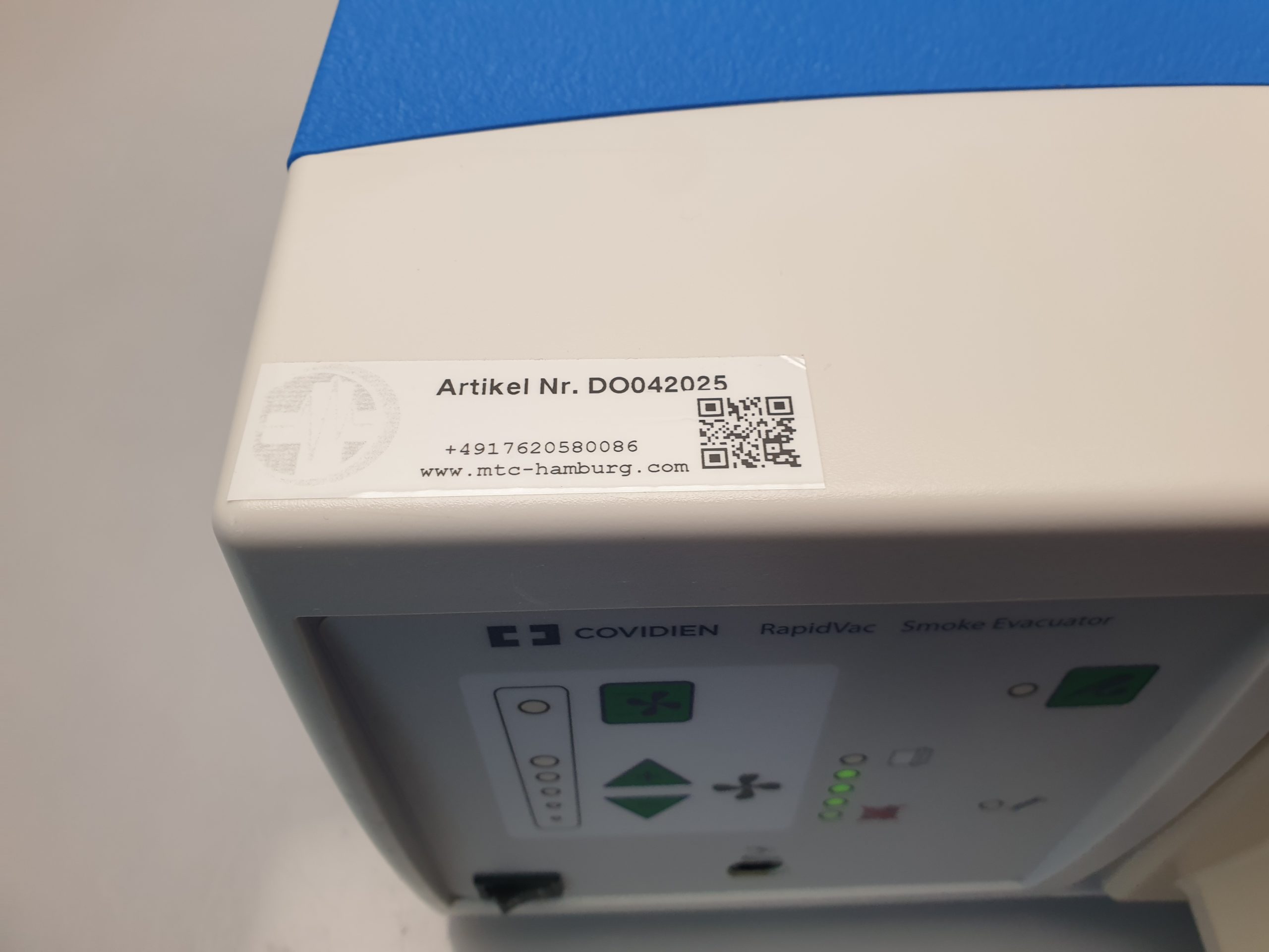 Covidien Valleylab RapidVac Smoke Evacuator Rauchgas Absauger – Bild 2