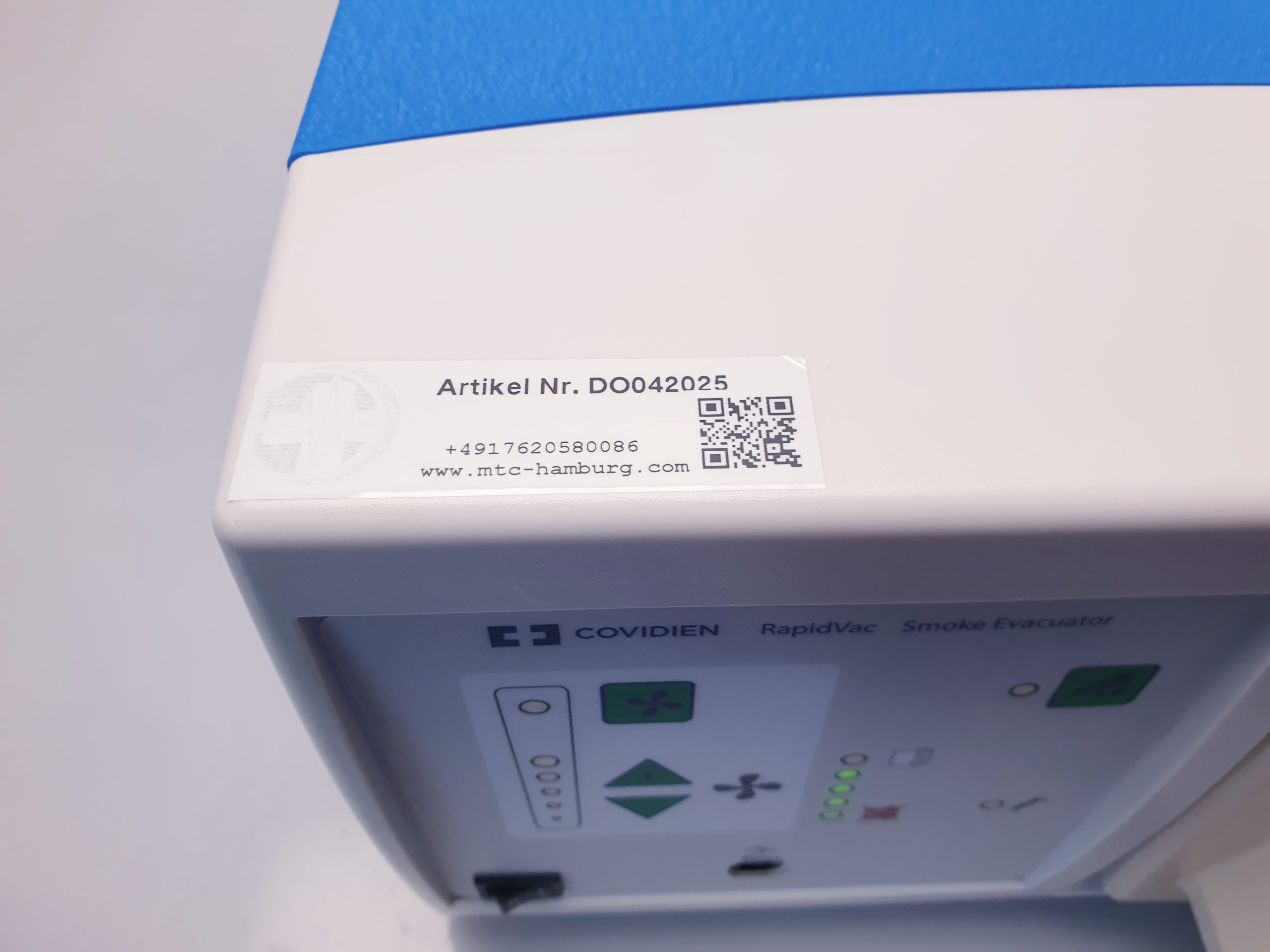 Covidien Valleylab RapidVac Smoke Evacuator Rauchgas Absauger – Bild 8