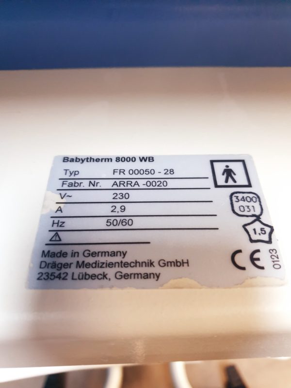 Dräger Babytherm 8000 - defekt – Bild 5