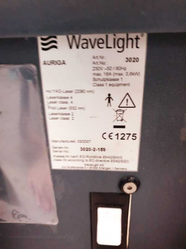 WAVELIGHT Auriga - Laser - defekt – Bild 10