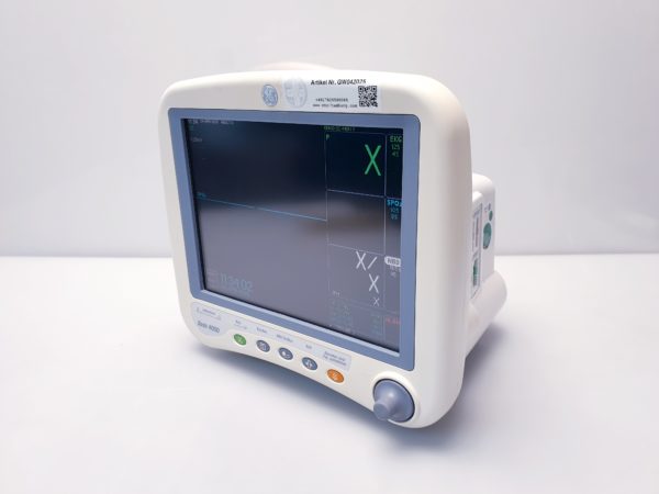 GE Dash 4000 Patientenüberwachungsmonitor Überwachungsmonitor mit SpO2, NiBp und EKG – Bild 11