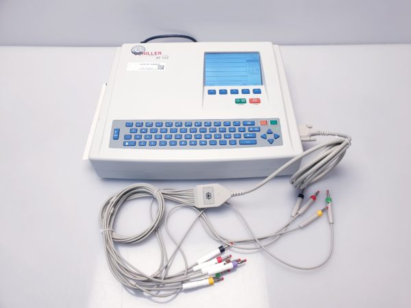 Schiller AT-102 plus - EKG - mit Patientenkabel – Bild 3