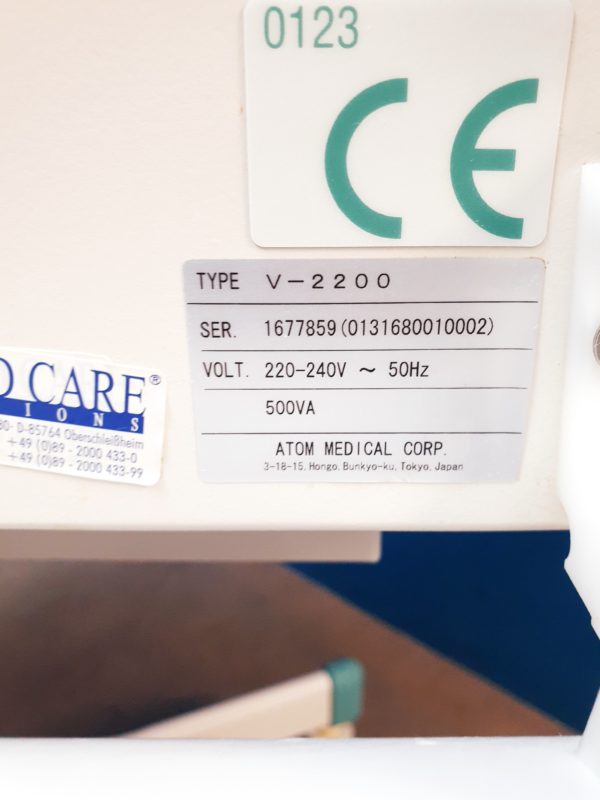 ATOM V-2200  Infant Incubator - Inkubator – Bild 13